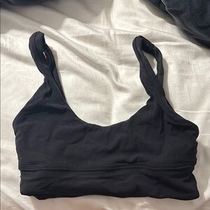 lululemon black sports bra